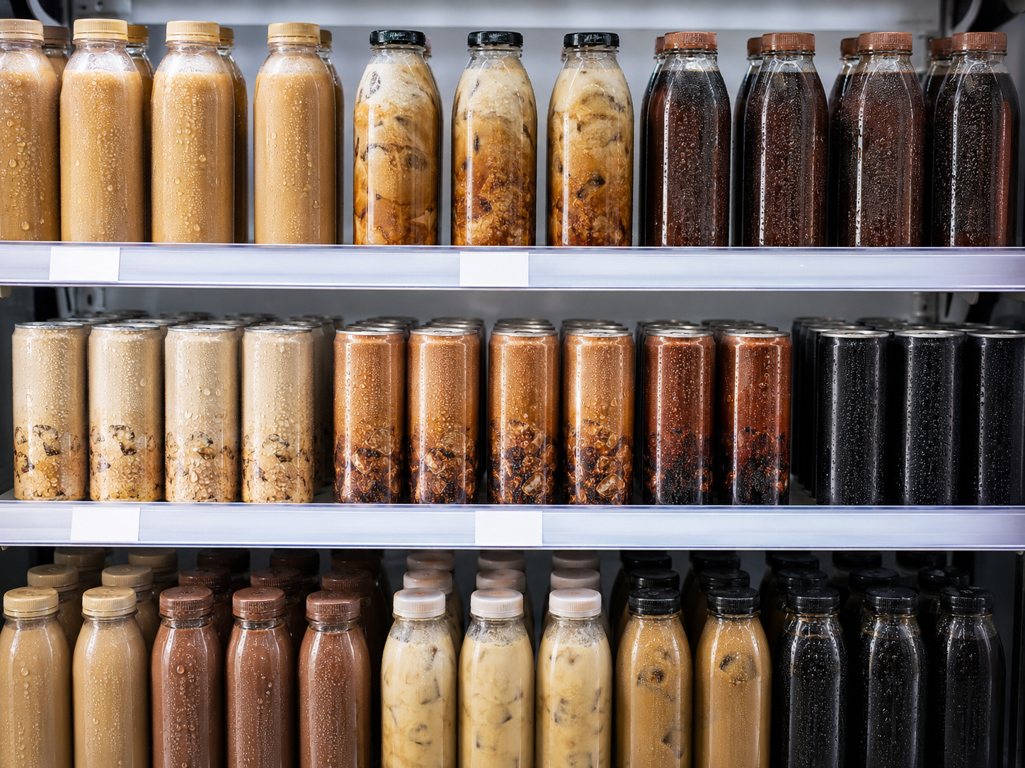 Ready to drink iced coffee available online